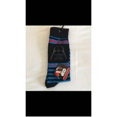 Calcetines con diseño star wars para colección o regalo en algodon , talla standard, adulto