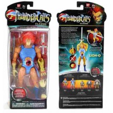 1)	Leono  colección bandai (Artículo nuevo y sellado con 18 puntos de articulación(Año 2011) (Thundercats classic) 