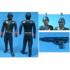 Bespin security Guard, figura del imperio contraataca 1982 ( Black Human) con arma  